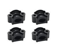 4Pcs High Strength Nylon Fixation Cable Clamps Single Cores Highly Voltages Cabinet Wire for Secure Wire Management Branch Line Card