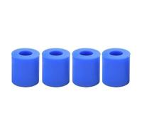 4PCS High Temp Resistant Silicone Buffer for 3D Printer Bed Leveling - 16/18MM Adjustable Height Columns(Blue)