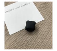 4Pcs Hijab Magnet Brooch Metal Plating Magnetic Scarf Clips No Hole Pin Shawl Buckle Brooches For Women(Spray paint Black)