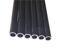 4pcs Hollow Fiberglass Rods - Black Glass Fiber Tubes, OD 3-14mm for Tents, UAV, DIY Projects(6x4x500mm)