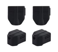 4pcs Hot End Silicone Socks for Flashforge AD5X 3D Printer, Extruder Hotend Silicone Sleeves Heat-Resistant Covers Accessories for Flashforge AD5X 3D Printer (Black)