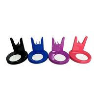 4PCS Hot Glue Holder Stand, Hot Glue Heater Base, Anti-Spilling Heater Base with Holder, Anti-Scalding Bracket, Craft Tool Support Rack for Projects, Workbenches