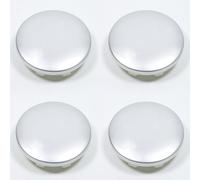 4pcs Hubcaps Car Wheel Center Hub Caps for Skoda Octavia Scout Combi ab Bj.2021, Tire Center Accessories, Hub Center Cover Stable And Does Not Fall Easily,Silver-56mm