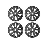 4PCS Hubcaps Compatible For Tesla Model 3 2017-2023 18 Inch Wheel Cover Knife Style Hub Cover Cap Replacement Accessories Design