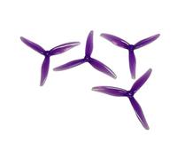 4PCS Hurricane 51377 5.1×3.7×3 PC Propeller For 2207 2100KV FPV Freestyle Multirotor Drones RC Airplane Parts(Purple)