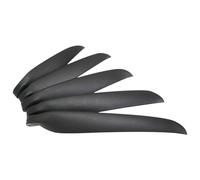 4PCS HY Electric Model Glider Folding Paddle 6 To 18. 5 Inch Black Propeller For RC Airplane Parts Compatible With Various DIY Aircraft Models(2 pairs 14.5x9.5)