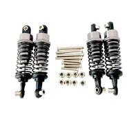 4Pcs Hydraulic Shock Absorber for RC Car 1/12 1/16 with Screw Damper Set C24, Titanium