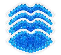 4Pcs Ice Bags, Gel Ice Packs, Small Lip Shaped Ice Bags, 10x5.2cm Reusable Ice Pad for Face Cooling, Innovative Gel Ice Pads, Cold Compress Packs for Kids, Injuries, Face, Neck, Hand, Tired Eyes, Oral