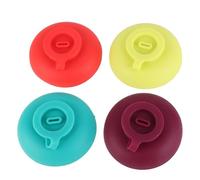 4PCS Ice Pop Holder for Kids, Silicone Reusable Ice Cream Holder, Dishwasher Safe Catches Drips Mess Proof Frozen Treat Holder for Summer Days Birthday Party