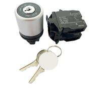 4pcs IEC60947 LA42Y3ON-20 Elevator Key & Lock Switch 69mm*53mm*31mm Elevator Spare Parts Lift Spare Parts