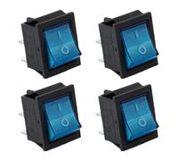 4pcs Illuminateds Rockers Switches Craft From Sturdy Suitable For Home Appliances And Craft Projects Supplies Automotive Modification Switches
