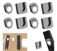 4pcs Improved Strong Magnetic Remote Control Holder,Wall Mounted Remote Control Holder,Remote Control Organizer,Remote Control Storage for School Homes