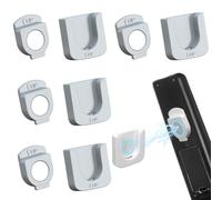 4pcs Improved Strong Magnetic Remote Control Holder,Wall Mounted Remote Control Holder,Remote Control Organizer,Remote Control Storage for School Homes
