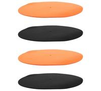 4pcs Inch Felt Turntable Mat for Vinyl Records Anti Slip Pad | Vibration Damping, Minimizes Stylus Skip, Uniform Delicate Texture, for Studios and Home Use