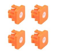 4Pcs Inlet Ceramic Adapter Protector Feed Inlet Printer Part Feed Guard Protective for S1C Printer Nozzle Wear Resistant Ceramic Cover