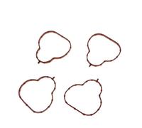 4PCS Intake Manifold Gasket Seal Compatible with 2 DE DH 3 ZJ VE ZY 46 Z6 Engines - Replaces Part Numbers ZJ0113111, ZJ01-13-111, 13191600