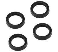 4Pcs Intex Pure Spa Hot Tub Pool Pump Replacement Parts - 11699 O-Ring Rubber Washer Set Black