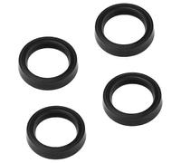 4Pcs Intex Pure Spa Hot Tub Pool Pump Replacement Parts - O-Ring Rubber Washer Set Black
