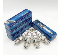 4pcs IRIDIUM Outboard Yacht Spark Plug HIX-BP7 BP7HS /Fit For W7BC L78YC IWF22 W22FPU10 BP7HIX BPR7HIX BP7HS B7HS-10 BR7HS B6HS Engine Spark Plug (Color : Iridium resistore)