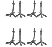 4pcs Iron Bird Claw Replacement for Parrot and Crow Statues Halloween