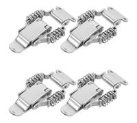 4pcs Iron Spring Loaded Toggle Latch Clamp for Toolboxes and Bags