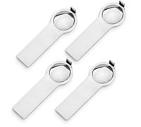 4pcs Italian Charm Tools, 9mm Double Sided Italian Charm Opening Tools Round Shaped Bracelet Helper Tool for Nomination Adding and Removing Charm Bracelet Links