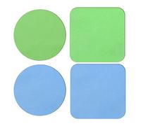 4PCS Jar Opener for Seniors with Arthritis - Rubber Gripper Pads, Bottle & Can Opener, Kitchen Gadgets (Light Blue + Green)
