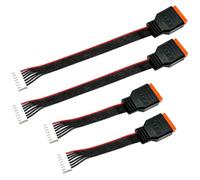 4Pcs JST-XH Balance Cable 2-6S 3S Lipo Battery Balance Charger Extend Expansion Plug Leads Adapter Conversion Line for RC Vehicles Lipo Battery Charging
