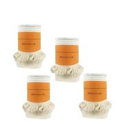 4PCS Kerosene Heater Wick, 95xT2.5x 180mm Kerosene Heater Replacement Wicks, Petroleum Cotton Oil Lamp Cores Smokeless Wicks for Indoor Outdoor Multipurpose Cotton Burning Stoves