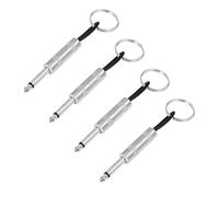 4Pcs Key Holder for Marshall, Guitar Plug Keychain Creative Amp Key Holder for Home or Studio or Entryway Organization, Guitar Keyring, a Great Musical Gift for Music Lovers and Music Enthusiasts