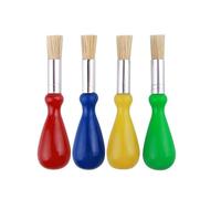4Pcs Kids Paint Brushes, Toddler Painting Set, Toddler Paint Brushes Gift for Boy or Girl, Paint Brush Set Kids Bring The Fun of Creating and Painting to Children(Multiple Colors)
