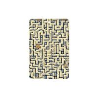 4pcs Labyrinth Treasure Map Car Aroma Diffuser Rectangle Hanging Fragrance Tablet Car Interior Decoration Closet Shoe Closet Fragrance Freshener