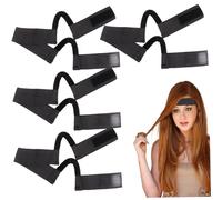 4Pcs Lace Melting Band, Ear Free Stretchable & Adjustable Lace Bands for Wigs, Breathable & Lightweight Fabric for Women Wig Grip.