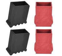 4pcs Ladder Feet Cover, Non Slip Ladder Feet Rubber Pad, Rubber Replacement Step Ladder Feet, Ladder Feet Foot Mat Cushion, Extension Ladder Replacement Part