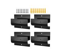 4pcs Ladder Hooks for Garage Wall, Wall Mount Heavy Duty Hook for Ladder Patio Furniture, Wheelbarrow, Chair & Ladder