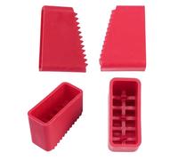 4Pcs Ladder Leg Cover Ladder Pad Rubber Foot Pad Insulating Foot Sleeve Step Feet Cover Replacement Accessories Bottom Covers