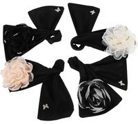 4pcs Large French Hairstyle Bun Makers Hair, Made of Durable Silk yarn (As shown -Product Info:Silk flower hair accessories - lazy curler can bring you a unique sense of beauty and leave a deeper...