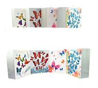 4pcs Large Paper Gift Bags Butterfly Birthday, Wedding, Christmas Present Bags