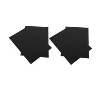 4pcs Laser Engraving Aluminum Plates A4 Black Anodized Sheet