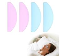 4PCS Lash Lift Shields Flat for Korean Lash Lift, Reusable Glueless Lashes Lift Pads for Softening Lashes, Flexible Eyelash Curler Pads for Lifting and Shaping for Salon or Home Use