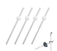 4pcs Lavatory Pop-Up Drain Center Piece Assembly, Bathroom Sink Pivot Ball Rod Stopper Replacement Sink Drain Parts for Danco 34807 & Price Pfister PS2673 PS469 PSB327 Accessories