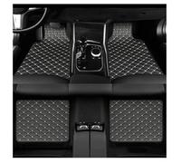 4pcs Leather Car Floor Mats, for Audi Q8 2018 2019 2020 2021 2022 2023 2024 2025 Waterproof Non-Slip Floor Liners Carpet Custom All Weather Interior Foot Pads
