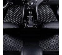 4pcs Leather Car Floor Mats for Mercedes Be-nz C Class W206 2023(RHD), Tailored Floor Liners Carpet Protection Front Rear Row Mat Set Accessories,A/Black