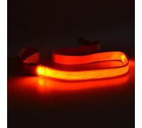 4Pcs LED Dog Leash Rechargeable Nylon With Padded Handle For Night Walking Glow In Dark For Pet Dog Leash