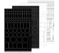 4Pcs LED Light Blocking Stickers - Blackout Stickers for Electronics, Routers, TV Clocks & Appliances