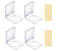 4PCS Light Switch Cover Diamond Art Accessories, Diamond Art Painting Lights Pad Touch Push Start Button Cover Protector for Light Pad, Table, Lightbox for Tracing, Lights Board
