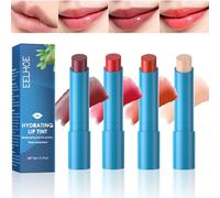 4Pcs Lip Tint Hydrating, Moisturizing Effect Tinted Lip Balm Repair Dry Lips Hydrating Strength Hydrating Lip Tint Lip Care Lip Gloss, Long-Lasting Non-sticky Natural Ingredients Lip Tint