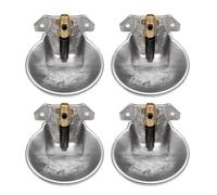 4pcs Livestock Automatic Amniotic Fluid Bowl Sheep Lamb Drinker 1/2" Threaded Copper Valve