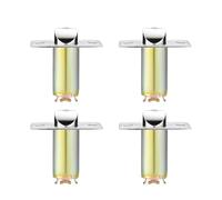 4Pcs Locking Tongue Hardware Universals Single Body Tongue Round Balls Door Knob Cores Round Balls Door Knob Cores