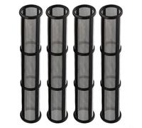 4Pcs Long Pump Manifold Filters for Airless Paint Sprayers, 30 Mesh, 60 Mesh, 100 Mesh Options, Compatible with G Contractor II for Better Finishing (60 Mesh)